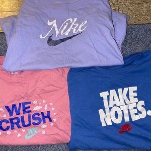 Nike graphic tee shirts